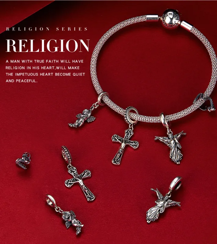 (immagine per) Charm Pendente tipo Pandora Cupido - SCC1405 - Visualizza 7