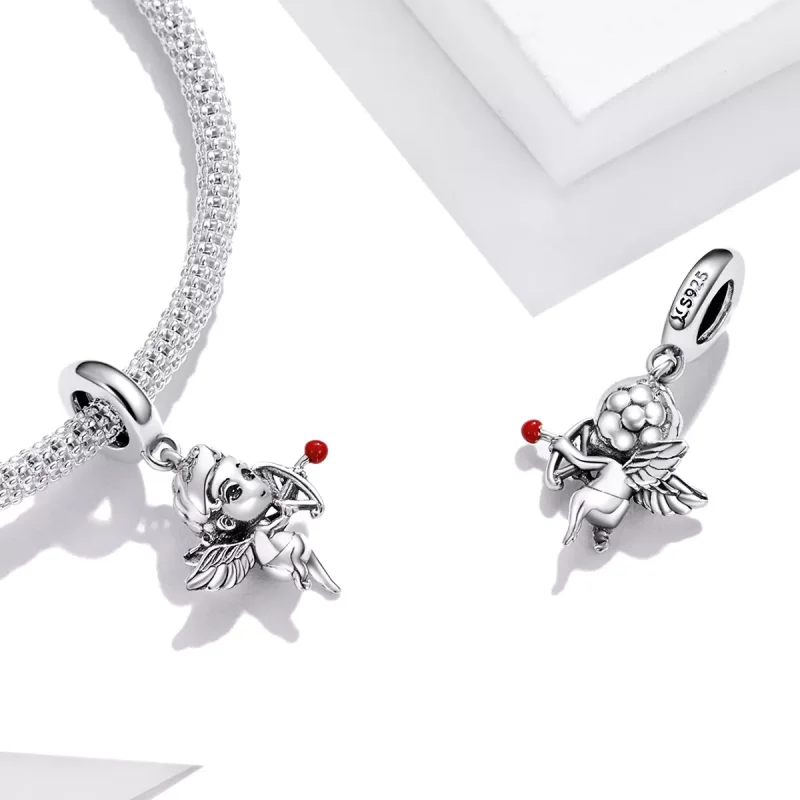 (immagine per) Charm Pendente tipo Pandora Cupido - SCC1898 - Visualizza 4