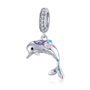 (immagine per) Charm Pendente tipo Pandora Delfino - BSC159