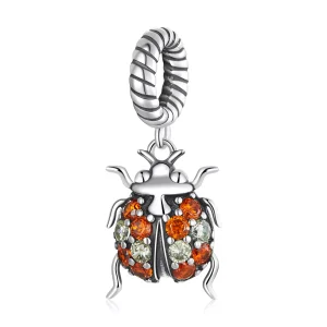 (immagine per) Charm Pendente tipo Pandora Delicata coccinella - SCC2179