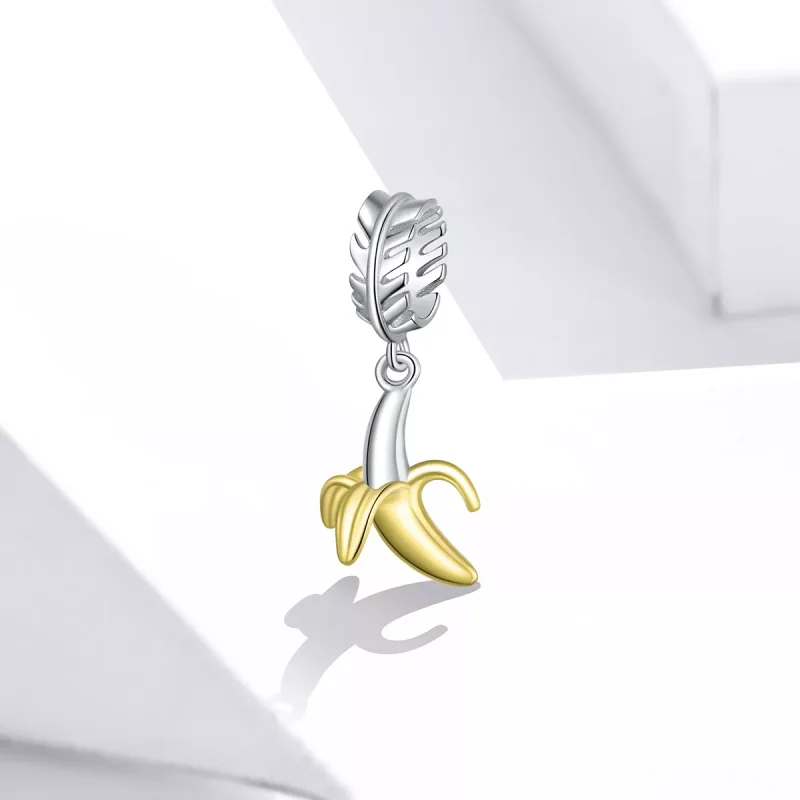 (immagine per) Charm Pendente tipo Pandora Deliziosa Banana - SCC1592 - Visualizza 2