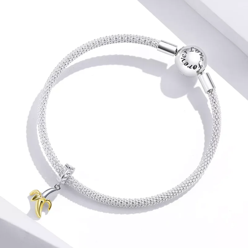 (immagine per) Charm Pendente tipo Pandora Deliziosa Banana - SCC1592 - Visualizza 4