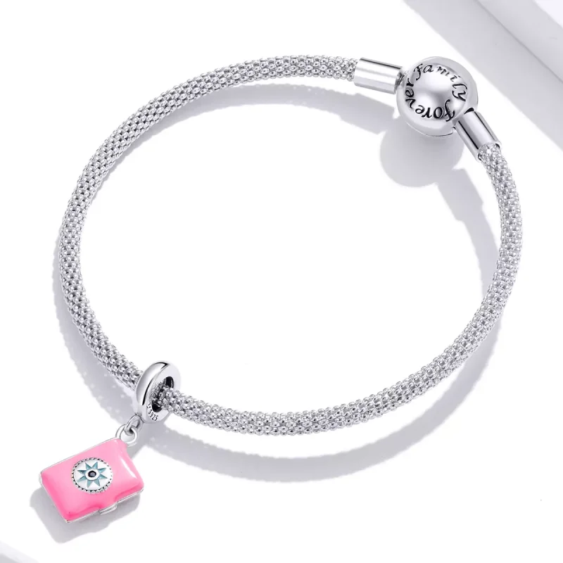 (immagine per) Charm Pendente tipo Pandora Diario d'amore - SCC1748 - Visualizza 3