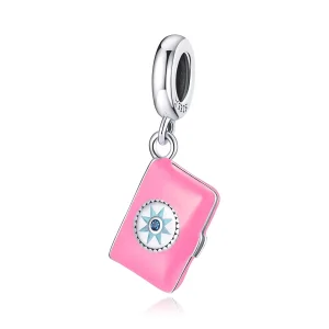 Charm Pendente tipo Pandora Diario d'amore - SCC1748 (immagine per) Charm Pendente tipo Pandora Diario d'amore - SCC1748