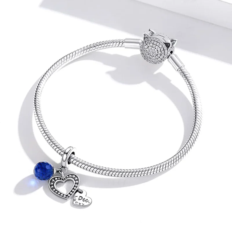 (immagine per) Charm Pendente tipo Pandora Dicembre fortunato - SCC1721 - Visualizza 3