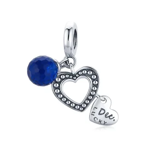 (immagine per) Charm Pendente tipo Pandora Dicembre fortunato - SCC1721