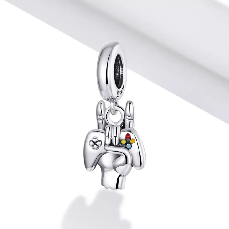 (immagine per) Charm Pendente tipo Pandora Dispositivo di gioco portatile - SCC1896 - Visualizza 2