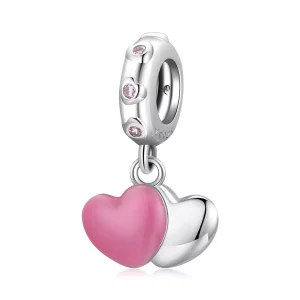 (immagine per) Charm Pendente tipo Pandora Doppio Amore - SCC2006