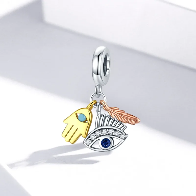 (immagine per) Charm Pendente tipo Pandora Egitto - Guardiano fortunato - SCC1860 - Visualizza 2