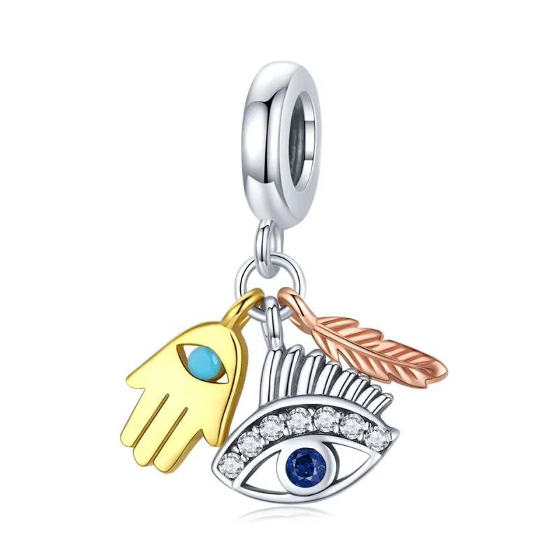 (immagine per) Charm Pendente tipo Pandora Egitto - Guardiano fortunato - SCC1860