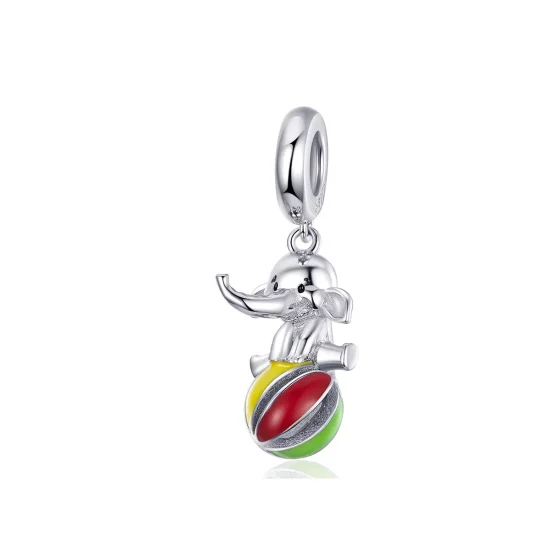 (immagine per) Charm Pendente tipo Pandora Elefante - BSC091