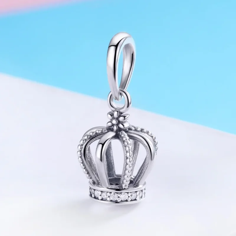 (immagine per) Charm Pendente tipo Pandora Elegante corona - SCC781 - Visualizza 2