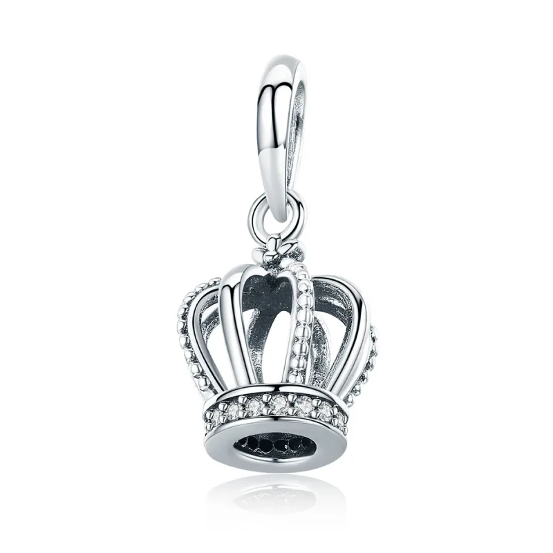 (immagine per) Charm Pendente tipo Pandora Elegante corona - SCC781