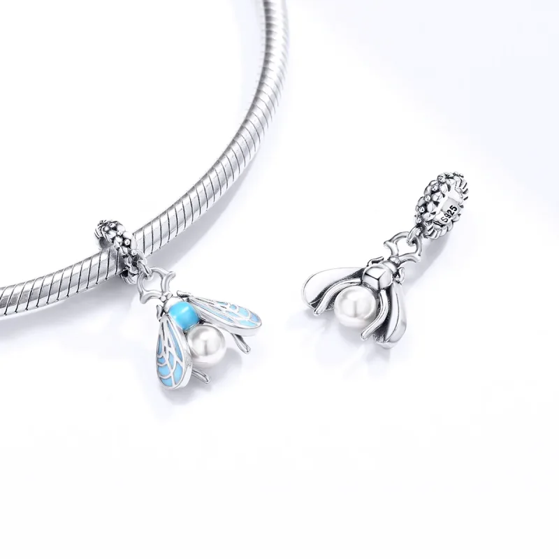 (immagine per) Charm Pendente tipo Pandora falene - SCC1479 - Visualizza 4