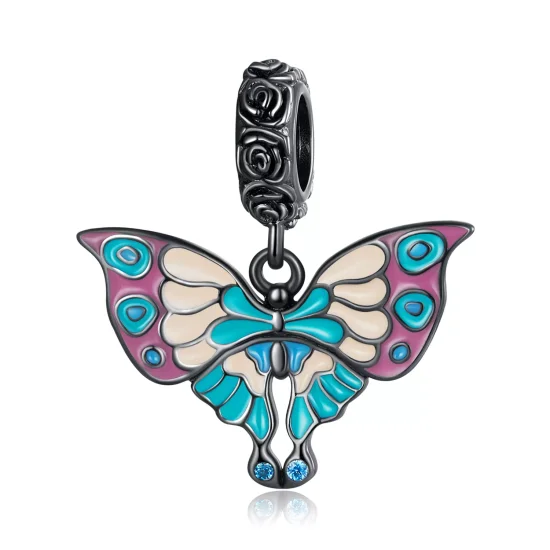 (immagine per) Charm Pendente tipo Pandora Farfalla Artistica - SCC2240