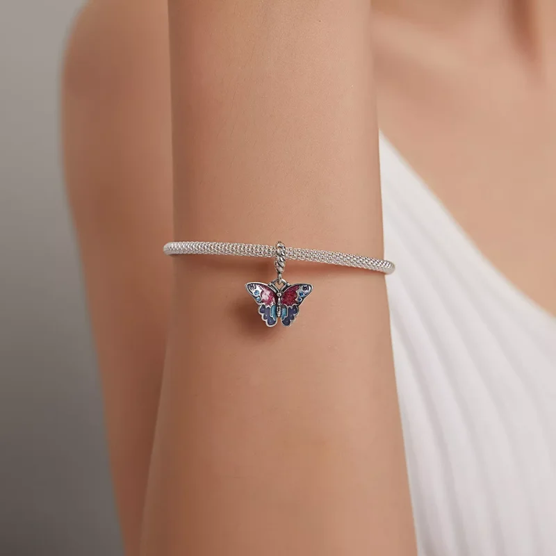 (immagine per) Charm Pendente tipo Pandora Farfalla da sogno - SCC1904 - Visualizza 5