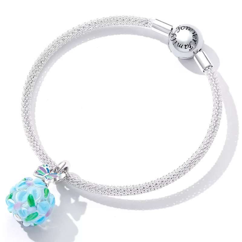 (immagine per) Charm Pendente tipo Pandora Farfalle - SCC2214 - Visualizza 4