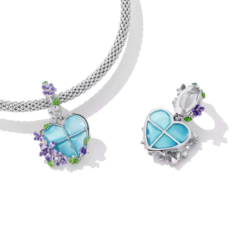 (immagine per) Charm Pendente tipo Pandora Finestra dei fiori - SCC2323 - Visualizza 4