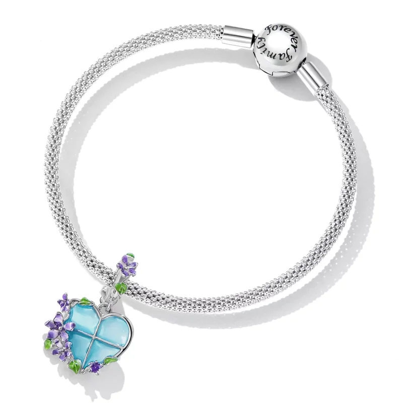 (immagine per) Charm Pendente tipo Pandora Finestra dei fiori - SCC2323 - Visualizza 5