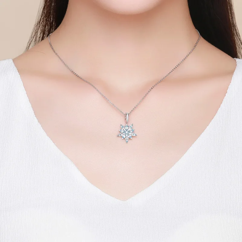 (immagine per) Charm Pendente tipo Pandora Fiocchi di neve - SCC940 - Visualizza 5