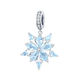 (immagine per) Charm Pendente tipo Pandora Fiocchi di neve - SCC940