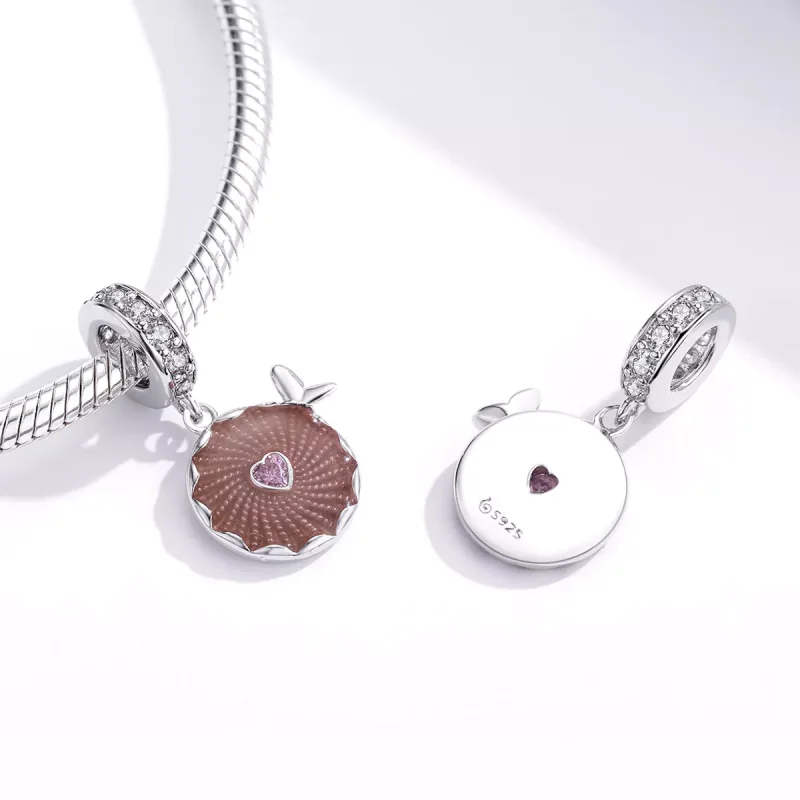(immagine per) Charm Pendente tipo Pandora Fiori lucenti - BSC290 - Visualizza 2