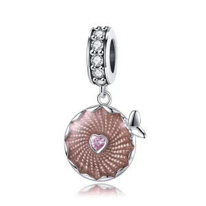 (immagine per) Charm Pendente tipo Pandora Fiori lucenti - BSC290