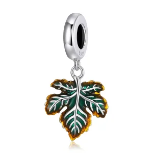 (immagine per) Charm Pendente tipo Pandora foglia di acero - SCC2176