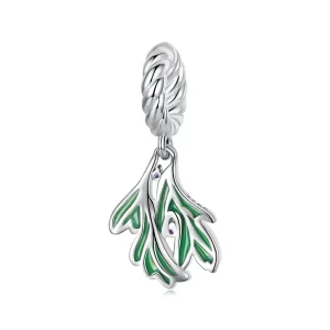 (immagine per) Charm Pendente tipo Pandora Foglie Fresche - SCC2295