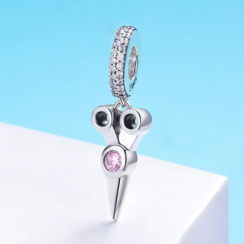 (immagine per) Charm Pendente tipo Pandora Forbici per parrucchieri piccole - SCC656 - Visualizza 3