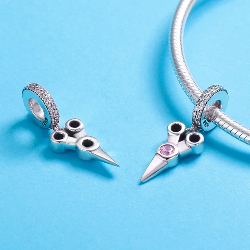 (immagine per) Charm Pendente tipo Pandora Forbici per parrucchieri piccole - SCC656 - Visualizza 5
