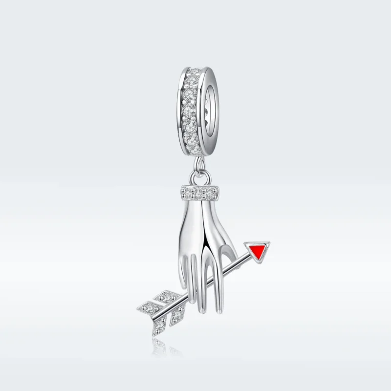 (immagine per) Charm Pendente tipo Pandora Freccia d'amore - SCC1375 - Visualizza 5