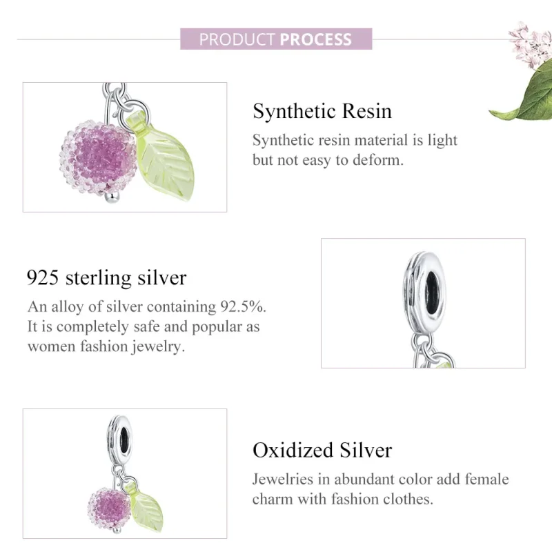 (immagine per) Charm Pendente tipo Pandora Frutta - SCC1802 - Visualizza 8