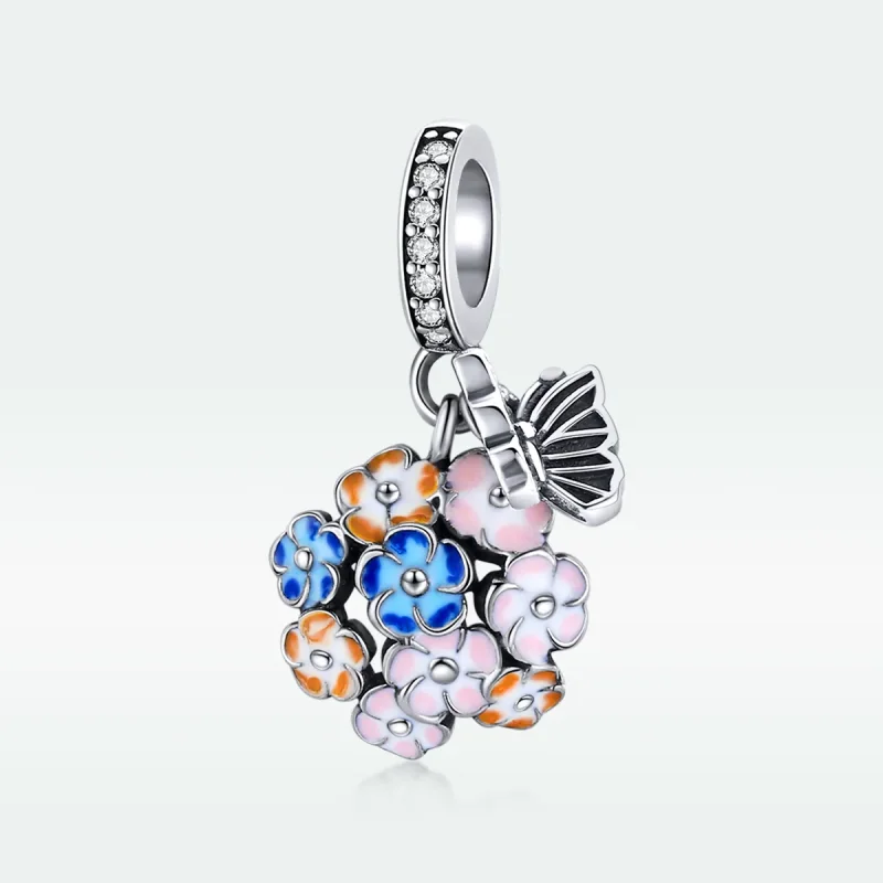 (immagine per) Charm Pendente tipo Pandora Giardino colorato - SCC1702 - Visualizza 5