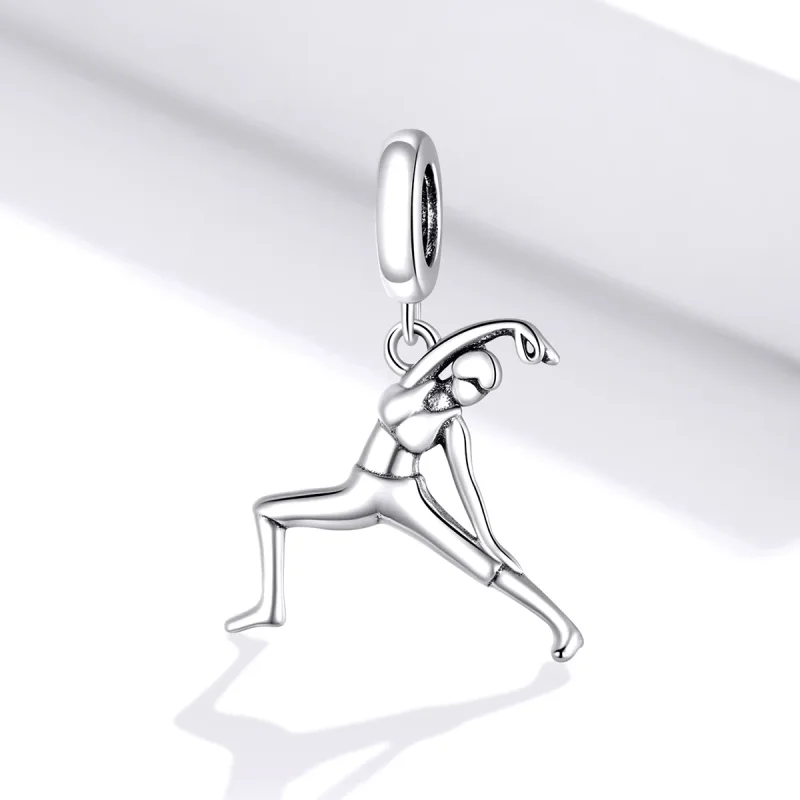 (immagine per) Charm Pendente tipo Pandora Ginnastica - BSC386 - Visualizza 2