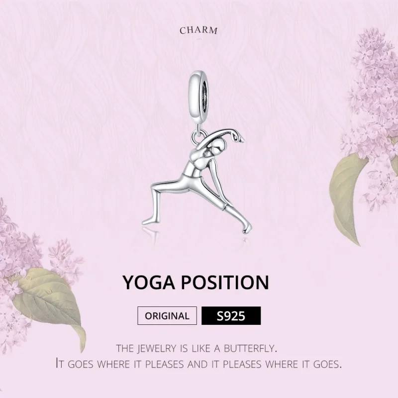 (immagine per) Charm Pendente tipo Pandora Ginnastica - BSC386 - Visualizza 6