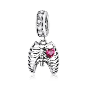 (immagine per) Charm Pendente tipo Pandora Giuramento d'amore delle costole - SCC1459