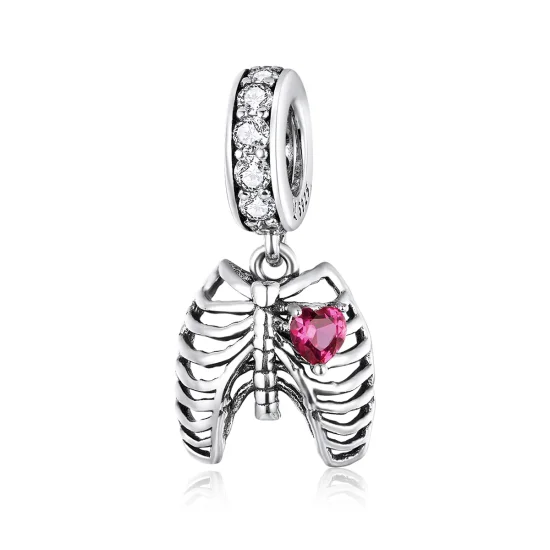 (immagine per) Charm Pendente tipo Pandora Giuramento d'amore delle costole - SCC1459