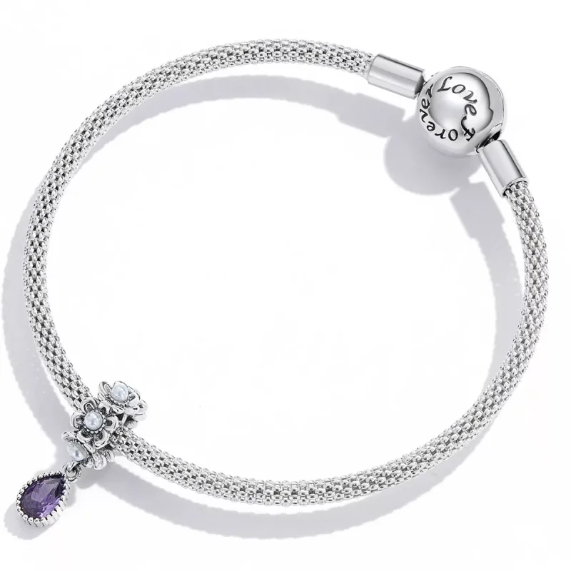 (immagine per) Charm Pendente tipo Pandora Goccia d'acqua classica - SCC2180 - Visualizza 3