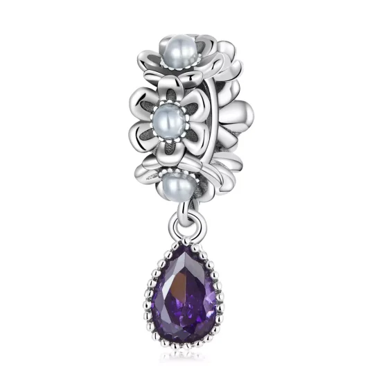 (immagine per) Charm Pendente tipo Pandora Goccia d'acqua classica - SCC2180