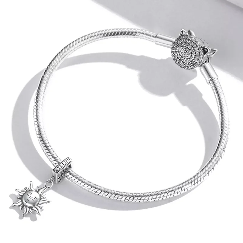 (immagine per) Charm Pendente tipo Pandora Guardiano del sole - SCC1992 - Visualizza 4