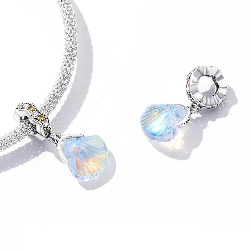 (immagine per) Charm Pendente tipo Pandora Guscio di vetro - SCC2211 - Visualizza 4