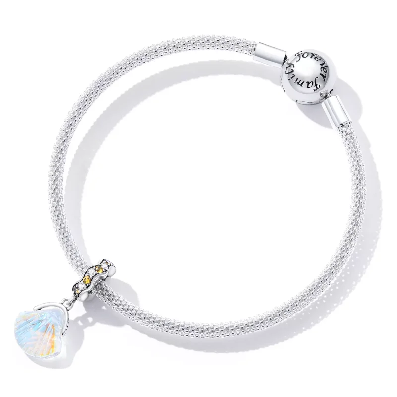 (immagine per) Charm Pendente tipo Pandora Guscio di vetro - SCC2211 - Visualizza 5