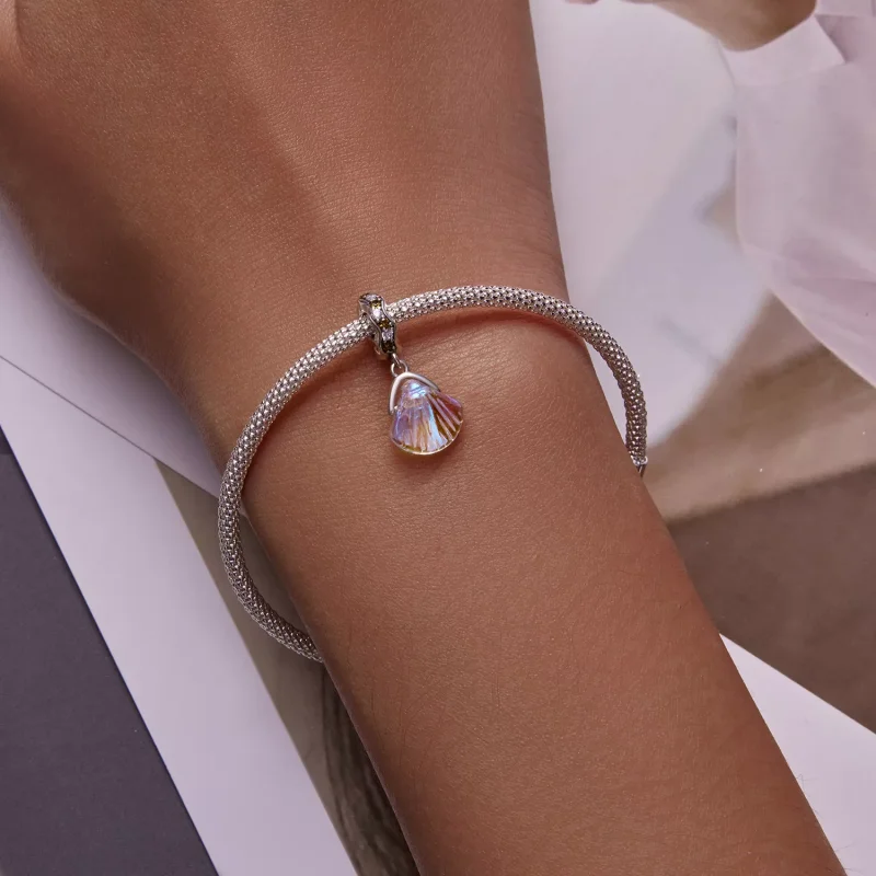 (immagine per) Charm Pendente tipo Pandora Guscio di vetro - SCC2211 - Visualizza 6