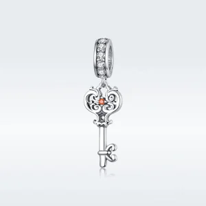 (immagine per) Charm Pendente tipo Pandora Heartlock - BSC092