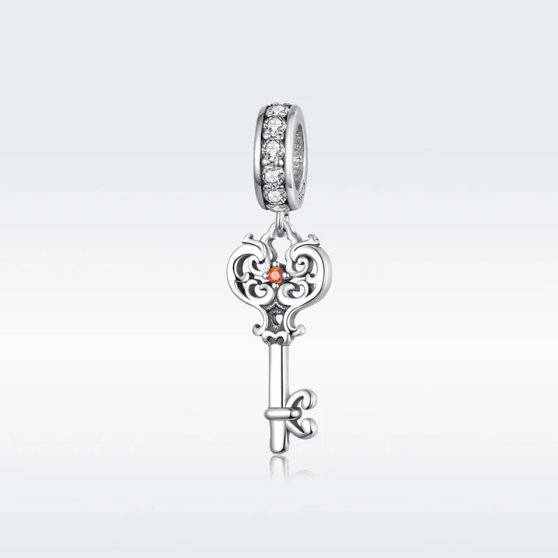 (immagine per) Charm Pendente tipo Pandora Heartlock - BSC092
