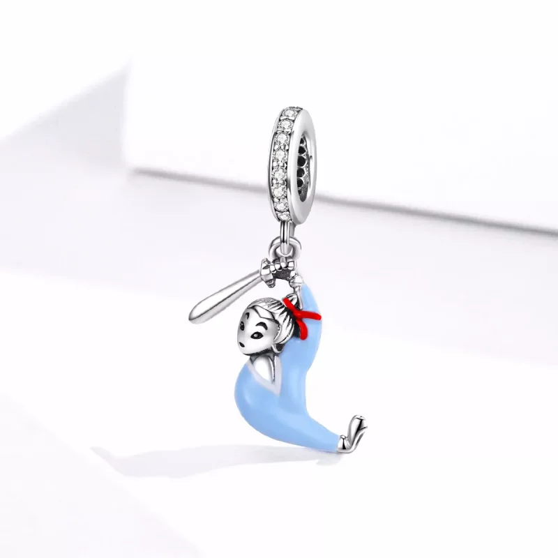 (immagine per) Charm Pendente tipo Pandora Hua Mulan - SCC1570 - Visualizza 2