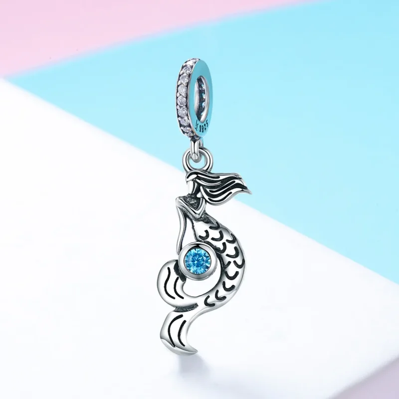 (immagine per) Charm Pendente tipo Pandora Il pensiero delle sirene - SCC824 - Visualizza 2