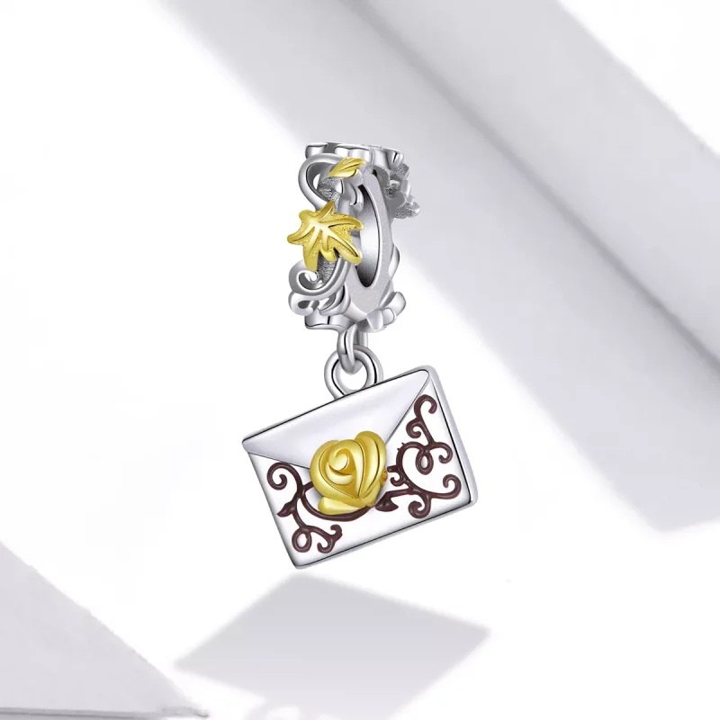 (immagine per) Charm Pendente tipo Pandora Invito al ballo di fine anno - BSC410 - Visualizza 2