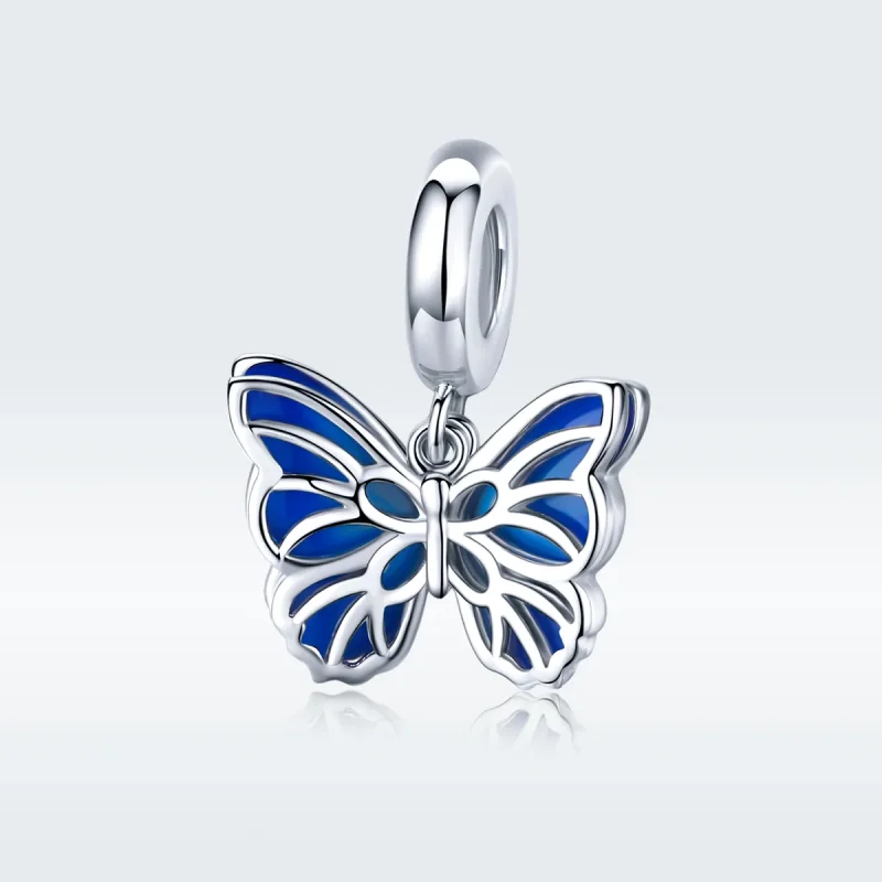 (immagine per) Charm Pendente tipo Pandora La farfalla - BSC149 - Visualizza 5